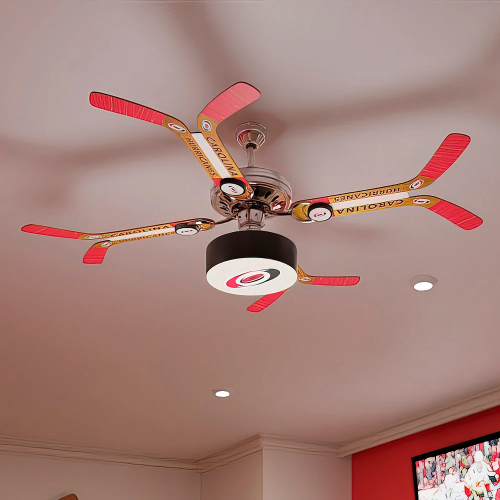 Carolina Hurricanes Double Stick Home Ceiling Fan