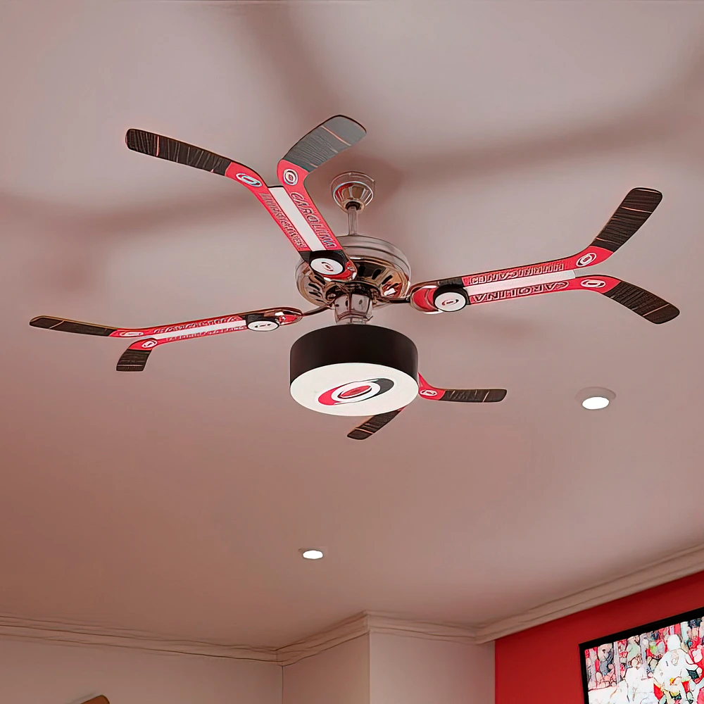 Carolina Hurricanes Double Stick Team Home Ceiling Fan