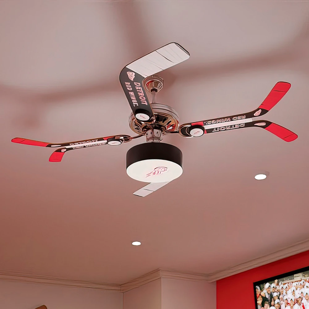 Detroit Red Wings Split Stick Ceiling Fan
