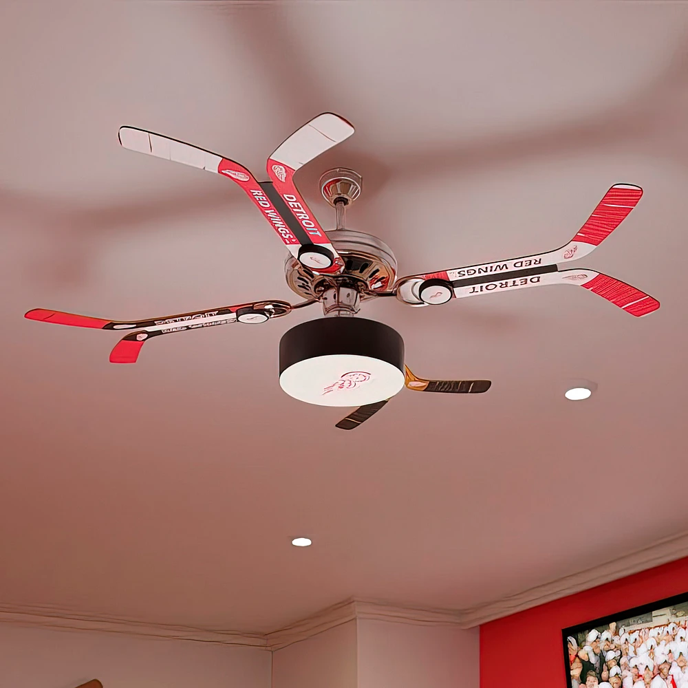Detroit Red Wings Mismatched Double Stick Ceiling Fan