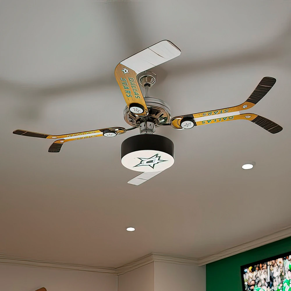 Dallas Stars Split Stick Home Ceiling Fan