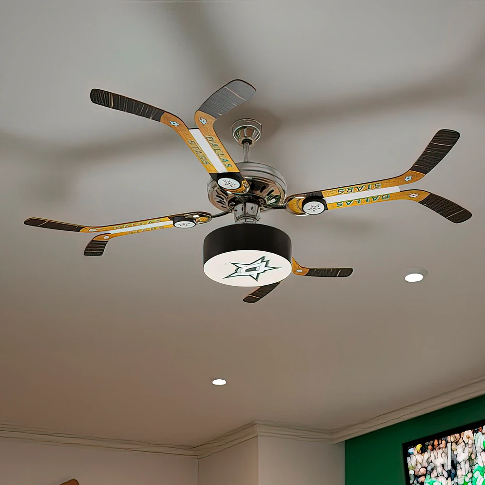 Dallas Stars Double Stick Home Ceiling Fan