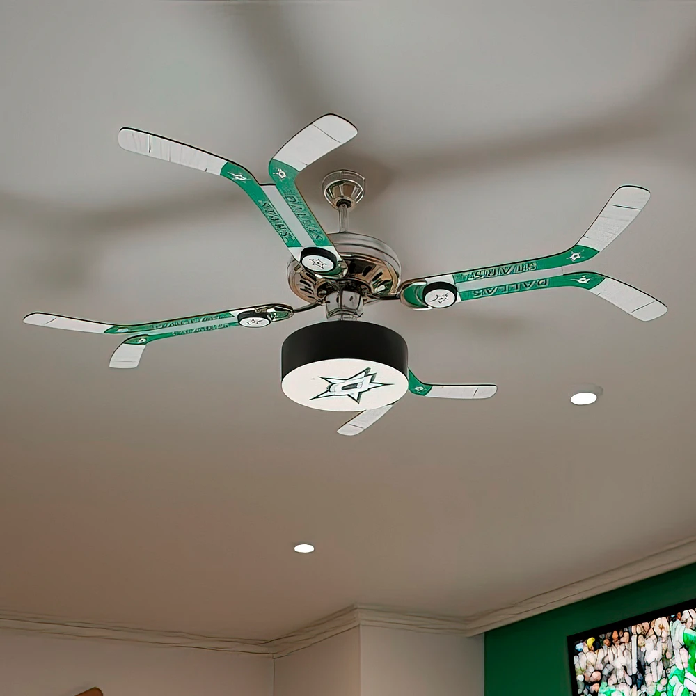 Dallas Stars Double Stick Team Home Ceiling Fan
