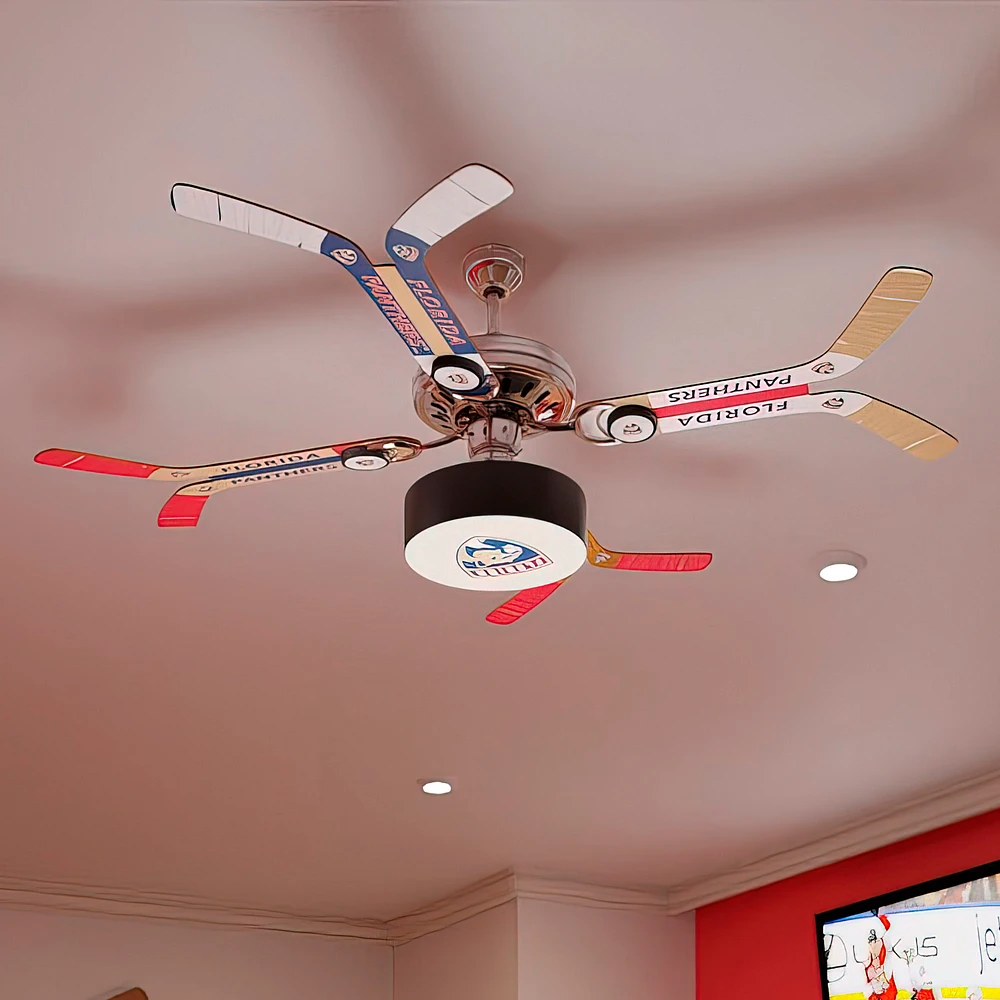 Florida Panthers Mismatched Double Stick Ceiling Fan