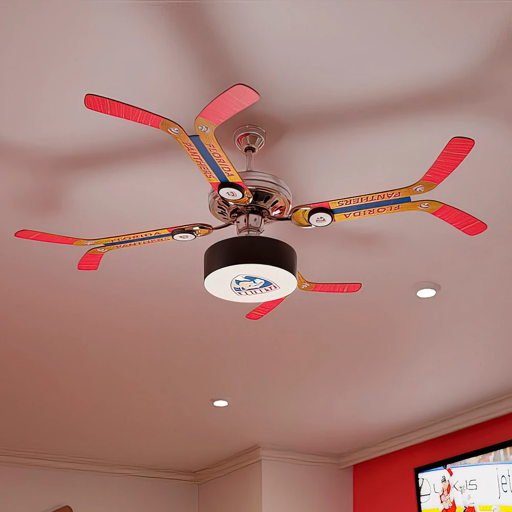 Florida Panthers Double Stick Home Ceiling Fan