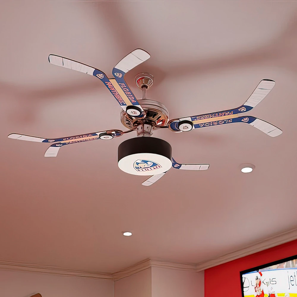 Florida Panthers Double Stick Team Home Ceiling Fan