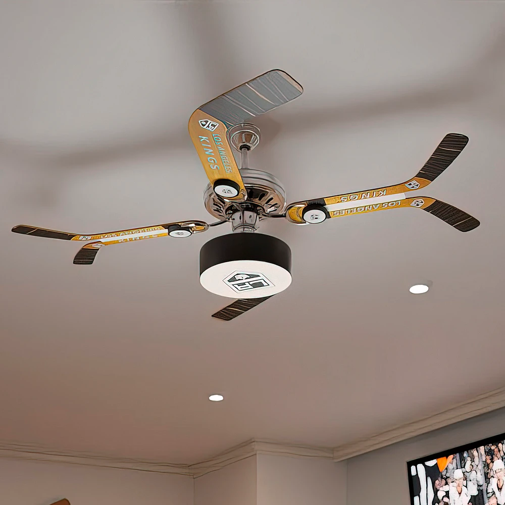 Los Angeles Kings Split Stick Home Ceiling Fan