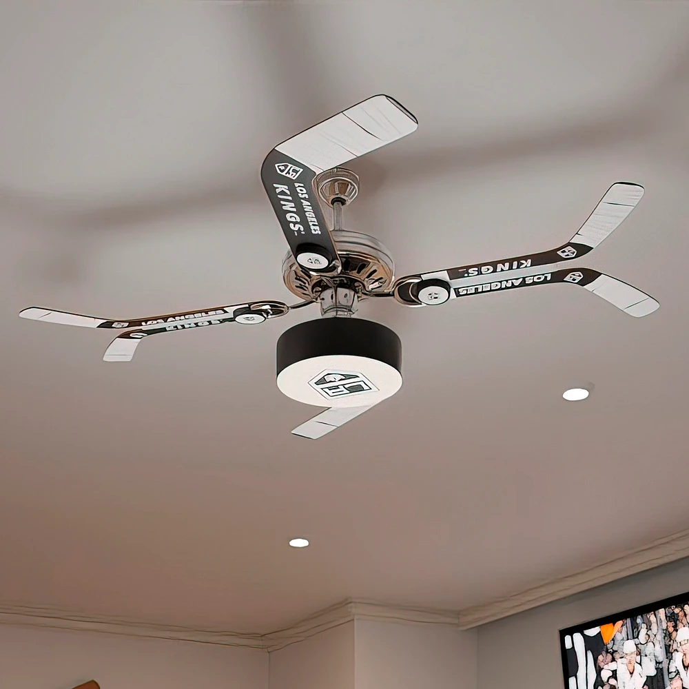 Los Angeles Kings Split Stick Team Home Ceiling Fan