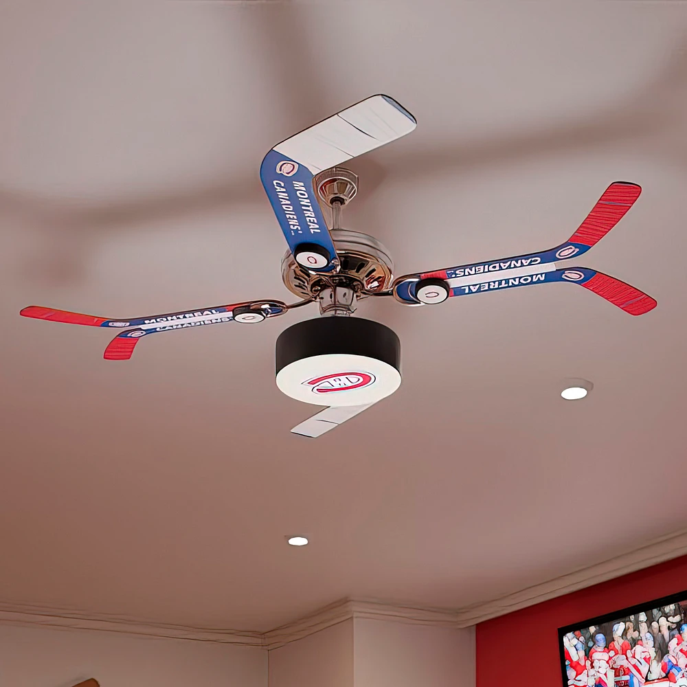 Montreal Canadiens Split Stick Ceiling Fan