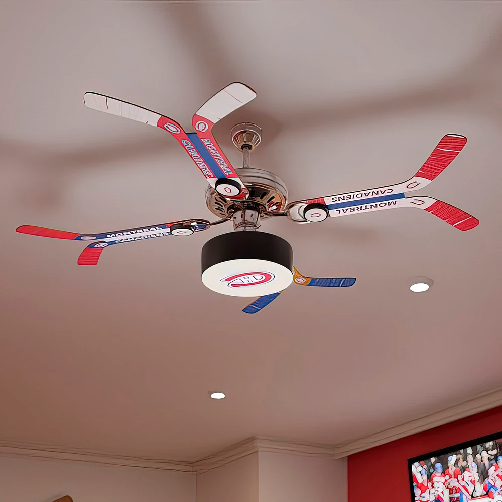 Montreal Canadiens Mismatched Double Stick Ceiling Fan
