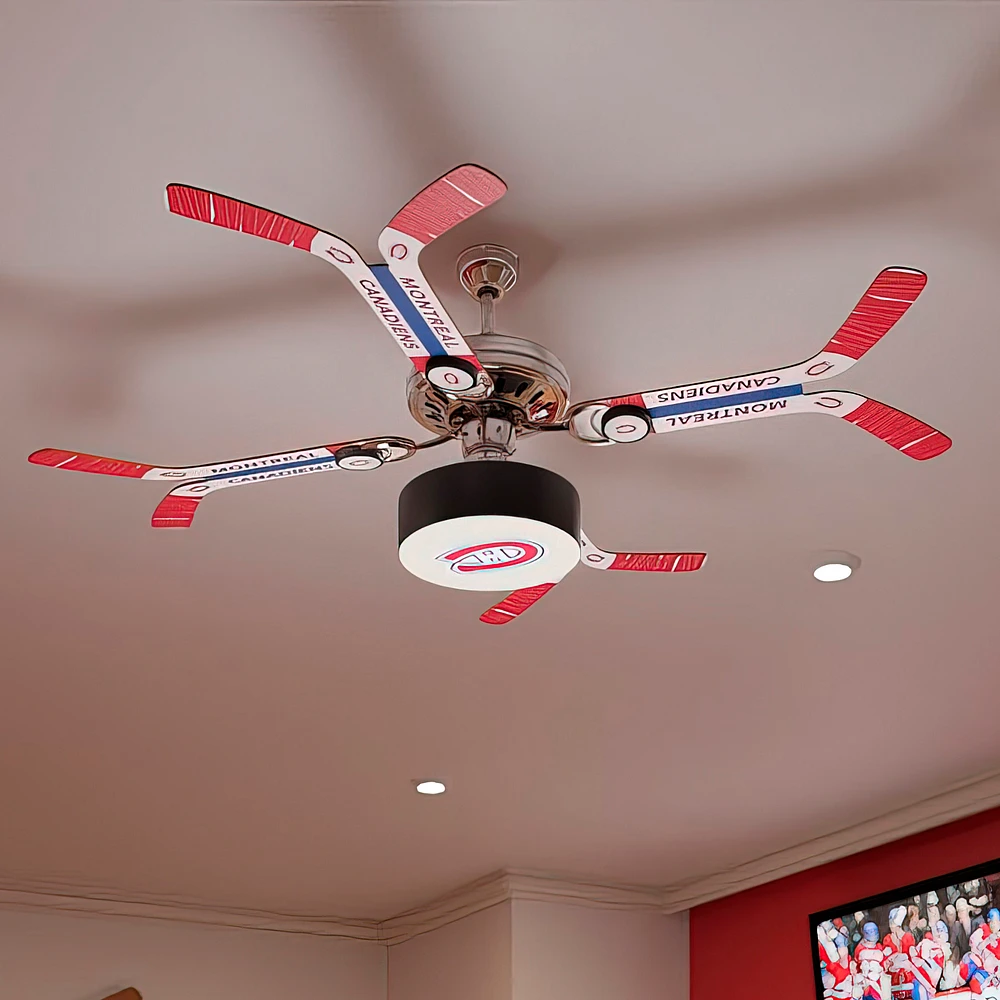 Montreal Canadiens Team Double Stick Ceiling Fan