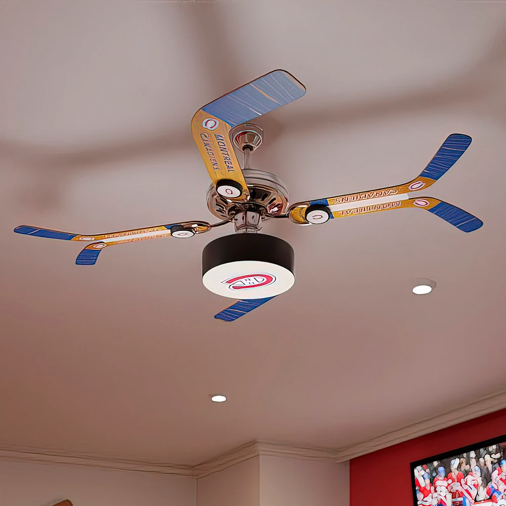 Montreal Canadiens Split Stick Home Ceiling Fan
