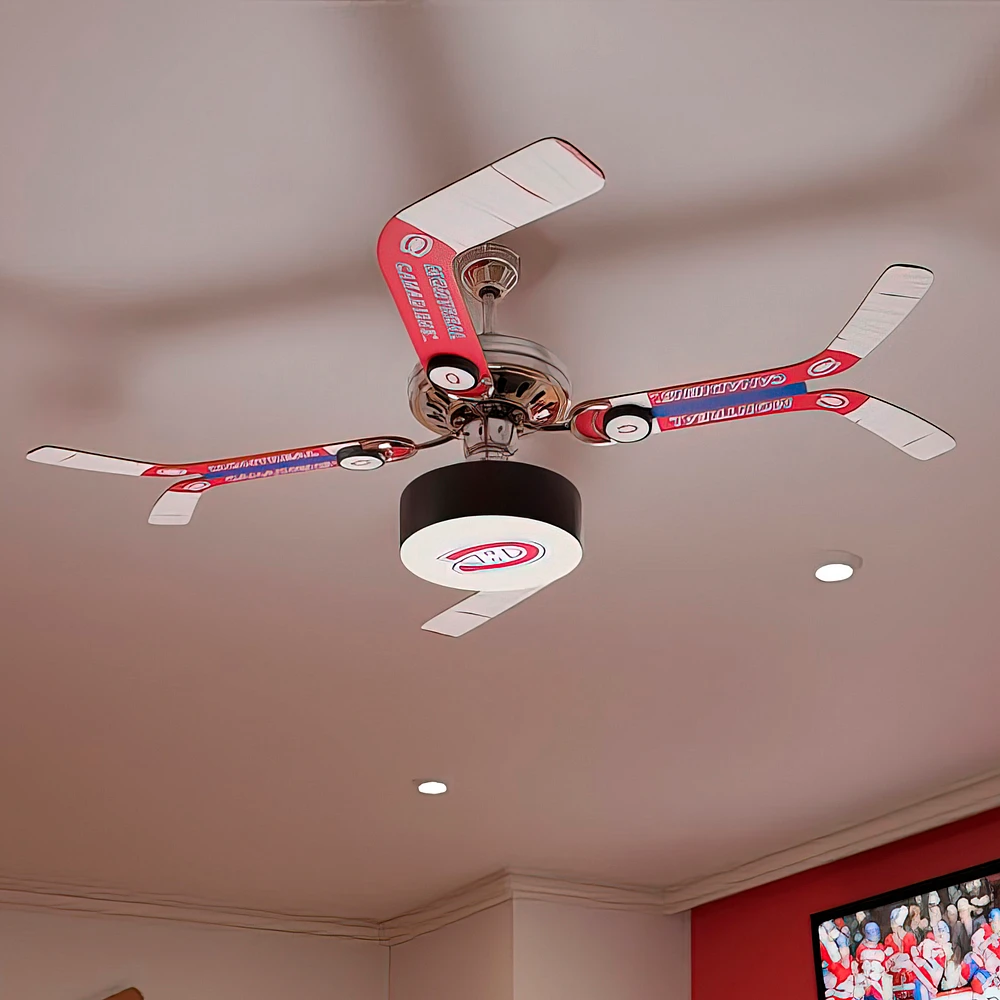 Montreal Canadiens Split Stick Team Home Ceiling Fan