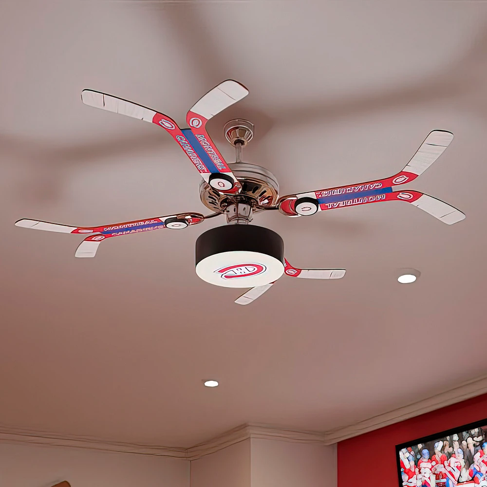 Montreal Canadiens Double Stick Team Home Ceiling Fan