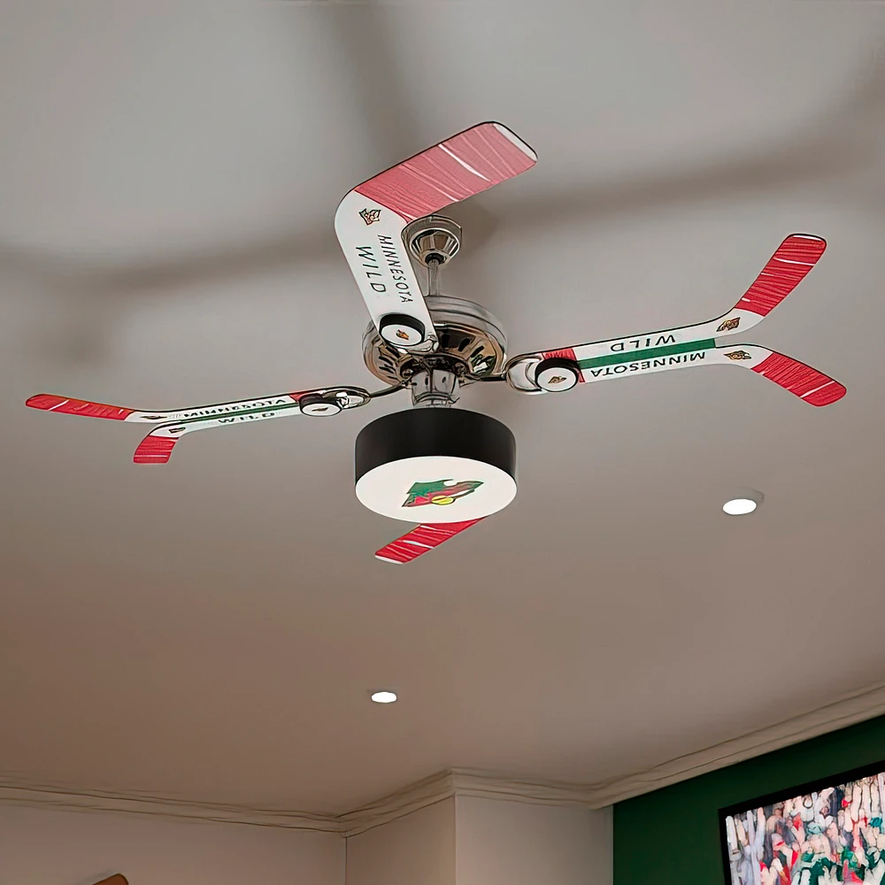 Minnesota Wild Team Split Stick Ceiling Fan