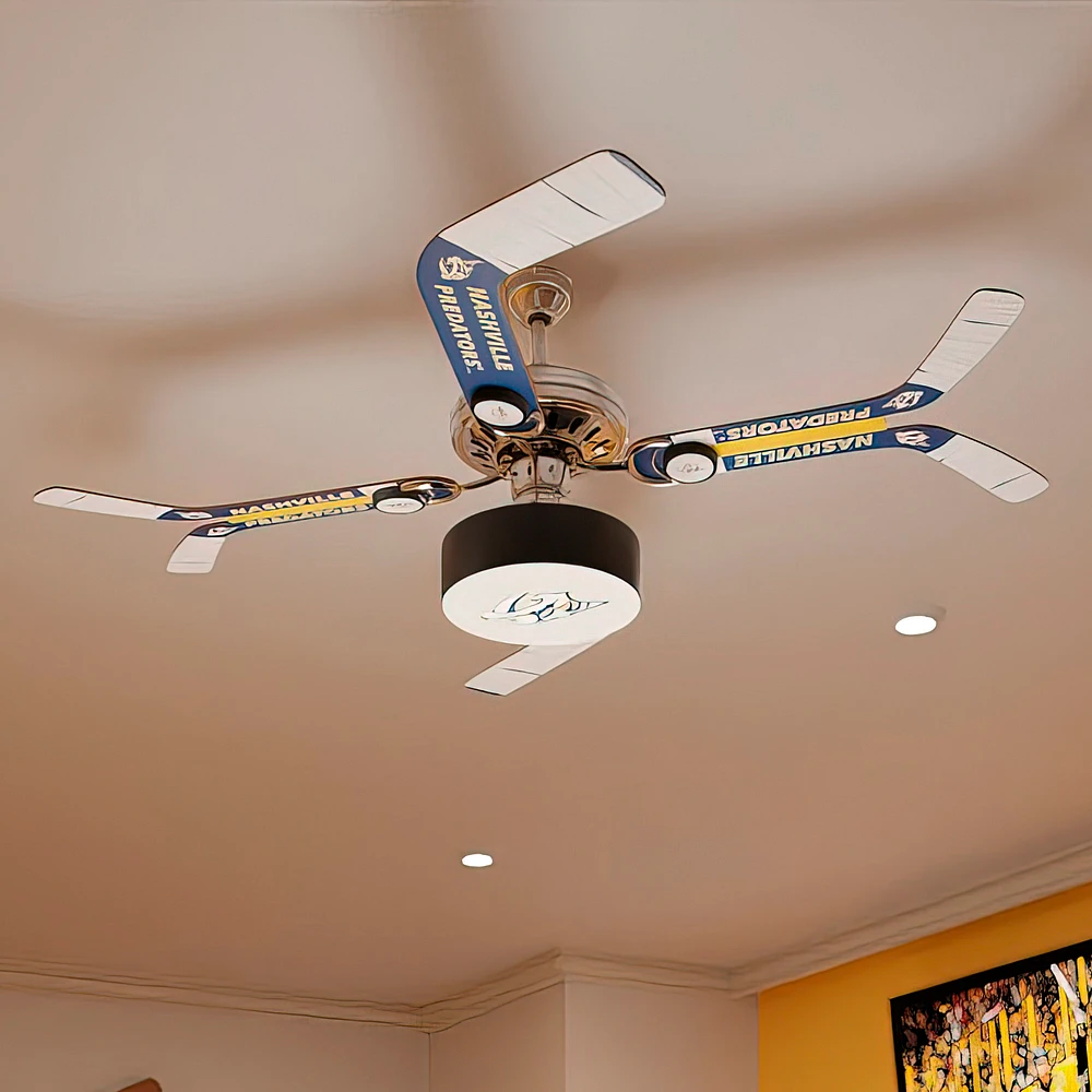 Nashville Predators Split Stick Team Home Ceiling Fan