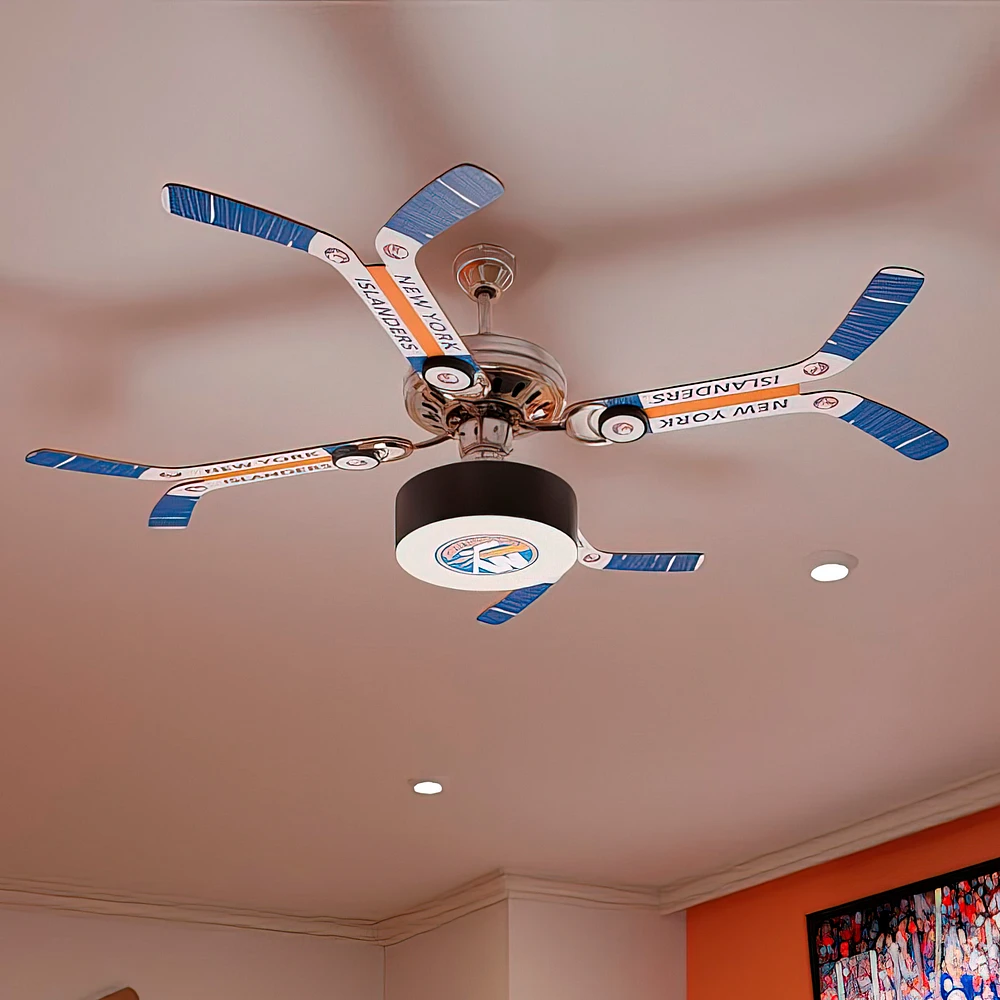 New York Islanders Team Double Stick Ceiling Fan
