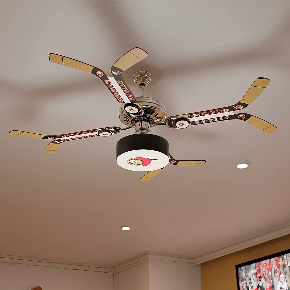 Ottawa Senators Double Stick Team Ceiling Fan