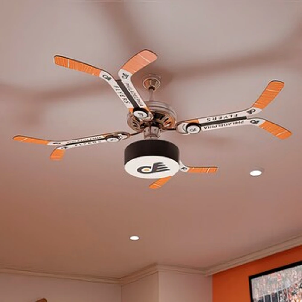 Philadelphia Flyers Team Double Stick Ceiling Fan