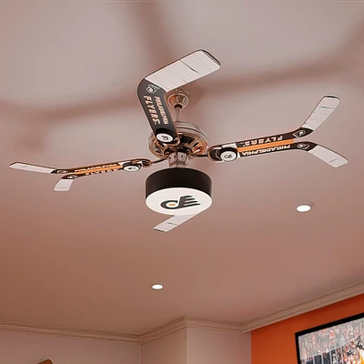 Philadelphia Flyers Split Stick Team Home Ceiling Fan