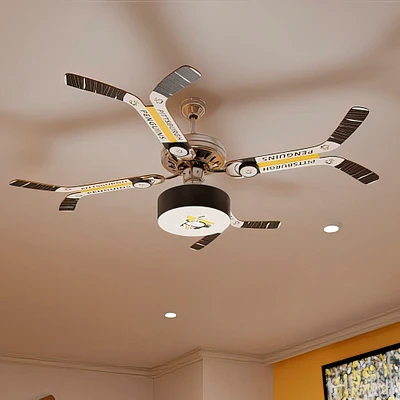 Pittsburgh Penguins Team Double Stick Ceiling Fan