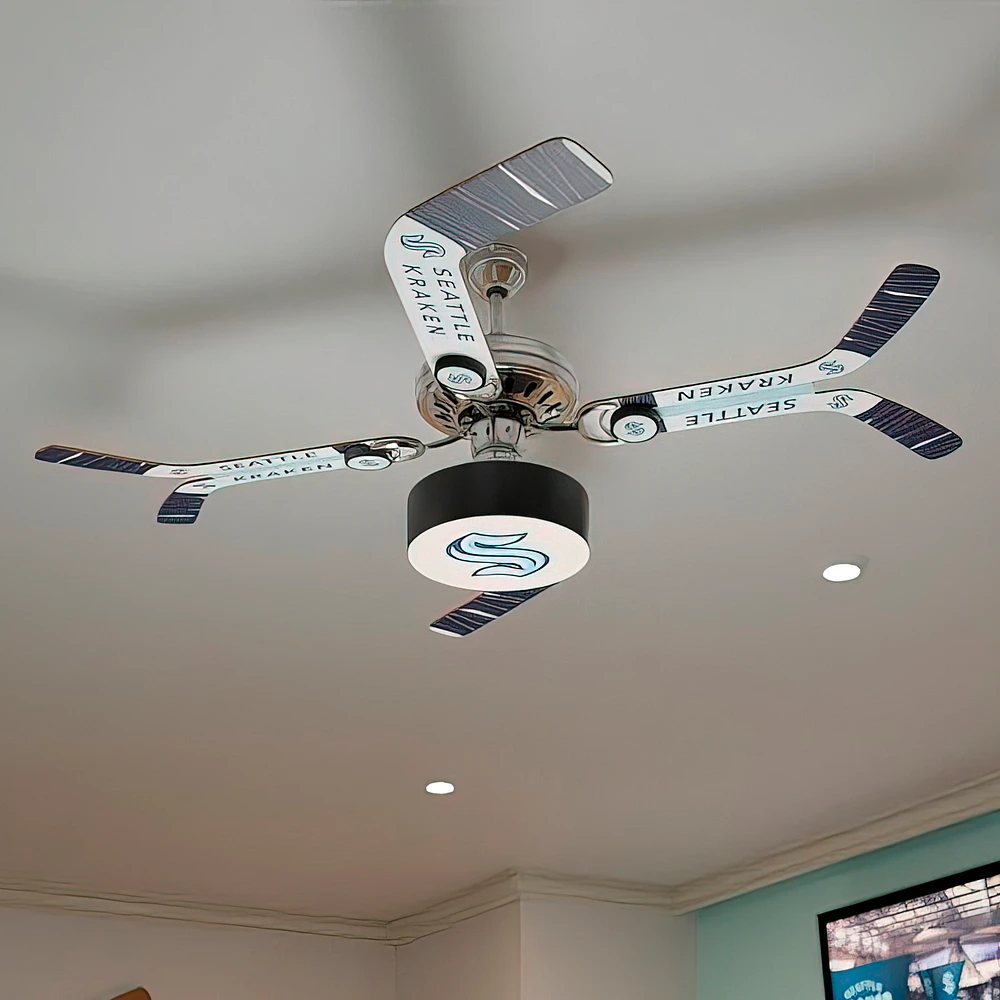 Seattle Kraken Team Split Stick Ceiling Fan