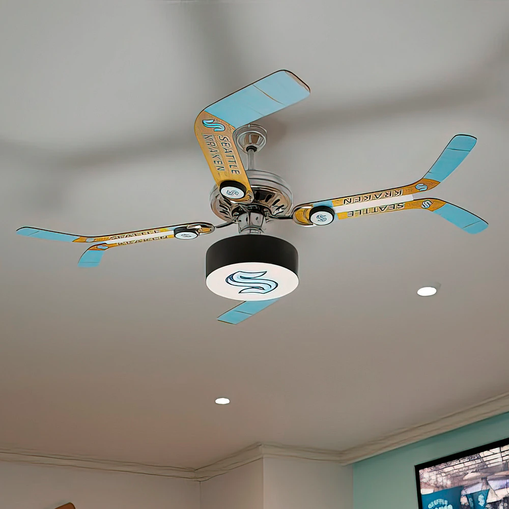 Seattle Kraken Split Stick Home Ceiling Fan