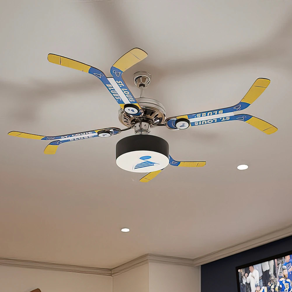 St. Louis Blues Double Stick Team Home Ceiling Fan