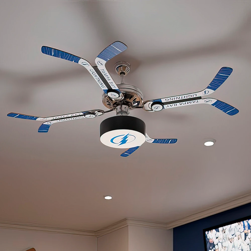 Tampa Bay Lightning Team Double Stick Ceiling Fan
