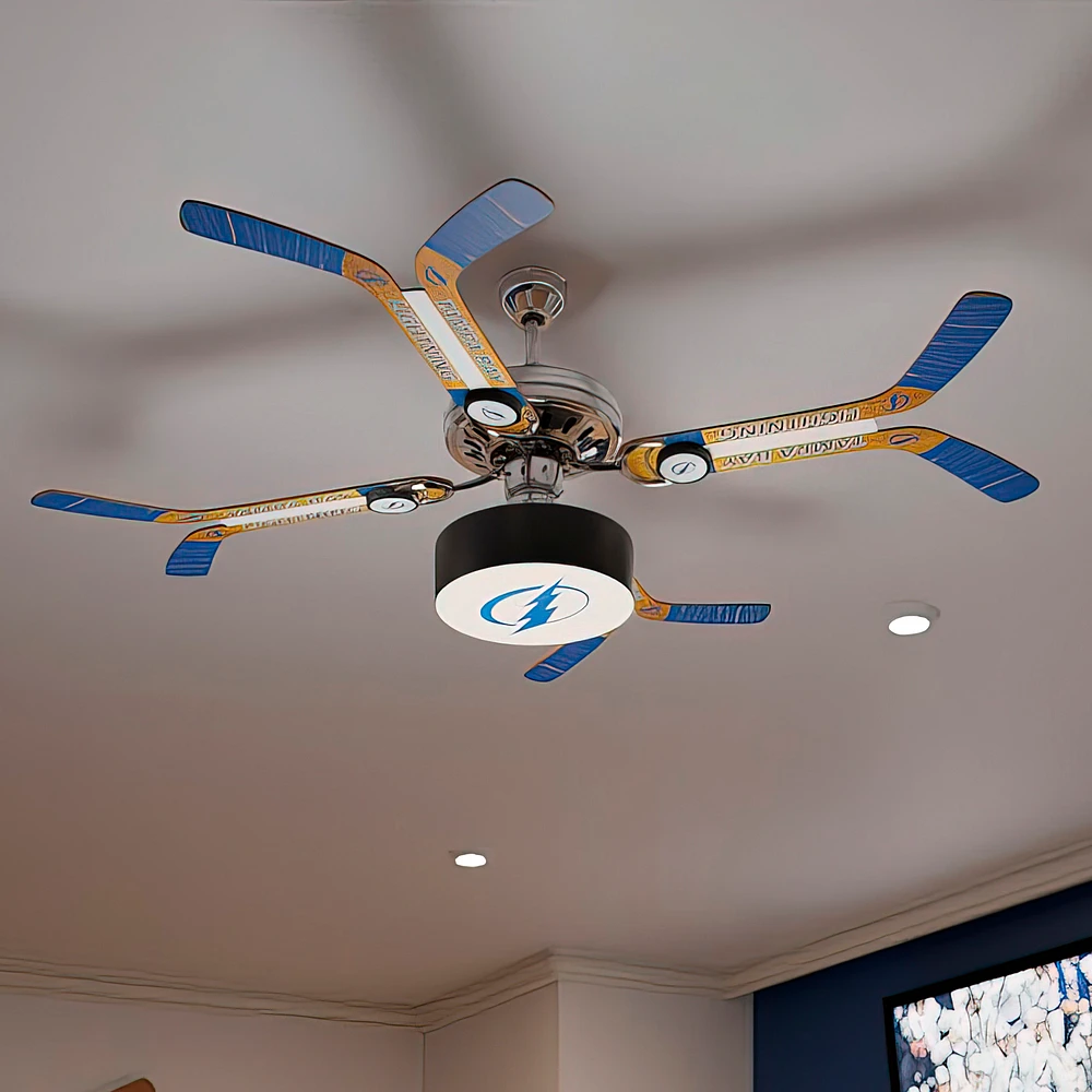 Tampa Bay Lightning Double Stick Home Ceiling Fan