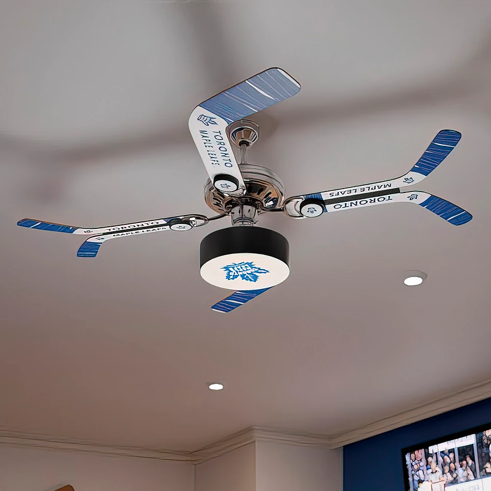 Toronto Maple Leafs Team Split Stick Ceiling Fan