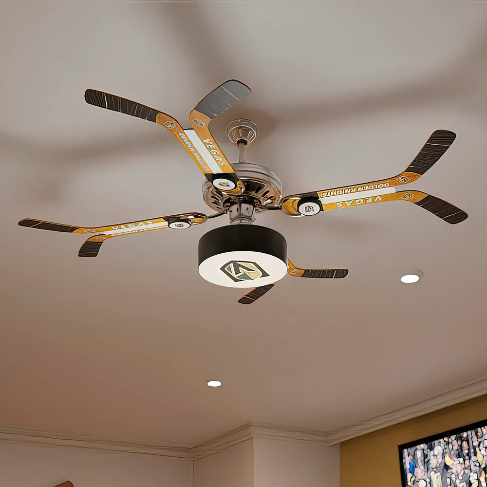 Vegas Golden Knights Double Stick Home Ceiling Fan