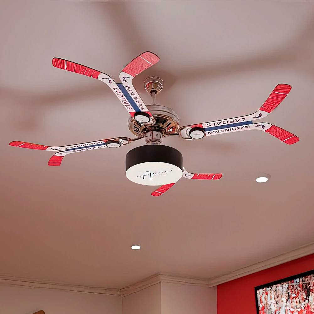 Washington Capitals Team Double Stick Ceiling Fan