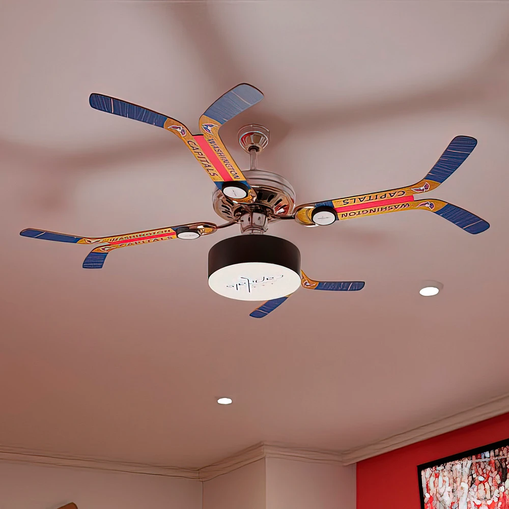 Washington Capitals Double Stick Home Ceiling Fan