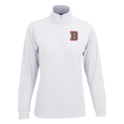 Women's Silver Brown Bears Vansport Zen Quarter-Zip Pullover Jacket