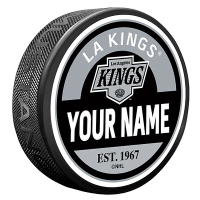 Los Angeles Kings Personalized Puck