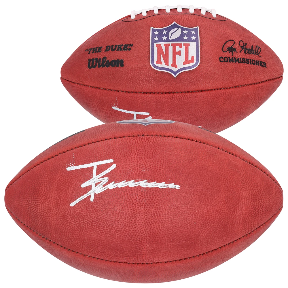 Trey Sermon San Francisco 49ers Autographed Wilson Duke Full Color Pro Football