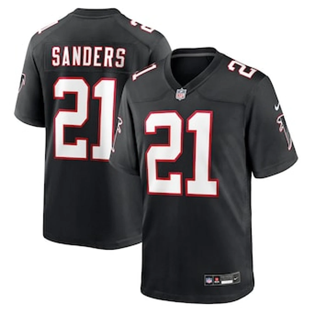 Men's Nike Deion Sanders Black Atlanta Falcons Retired Player Alternate Game Jersey