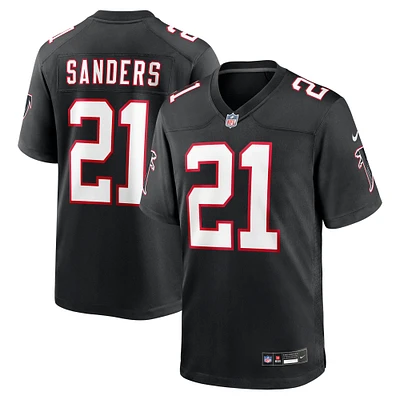 Men's Nike Deion Sanders Black Atlanta Falcons Retired Player Alternate Game Jersey