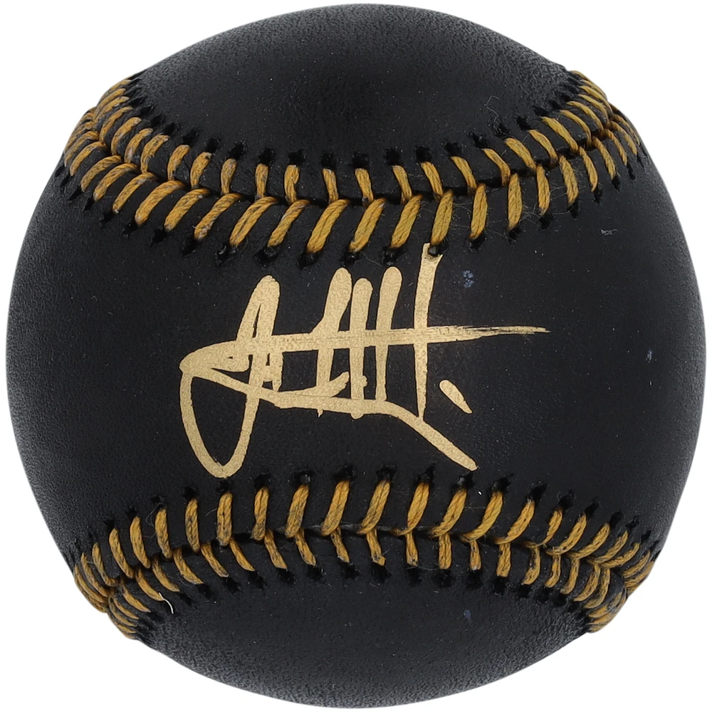 Jack Flaherty Detroit Tigers Autographed Black Leather Baseball