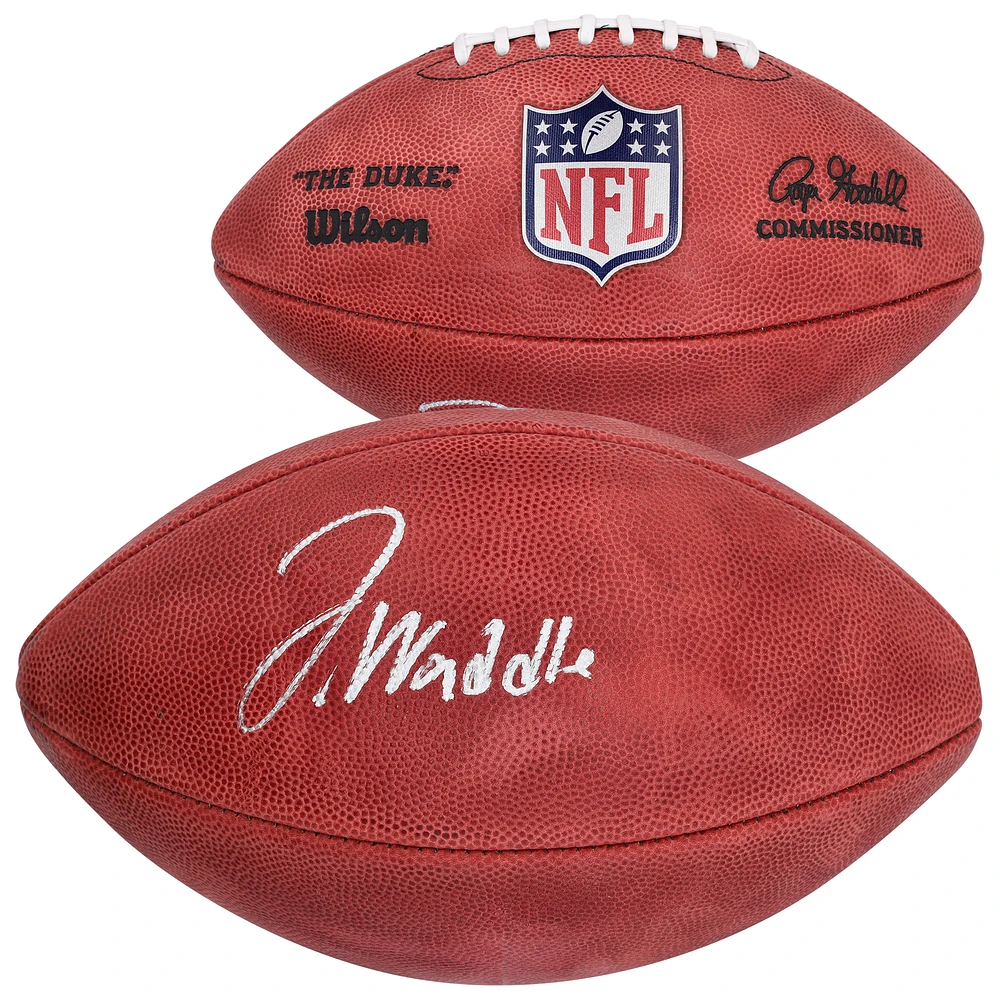 Autographed Jaylen Waddle Miami Dolphins Fanatics Authentic Wilson Duke Full Color Pro Football