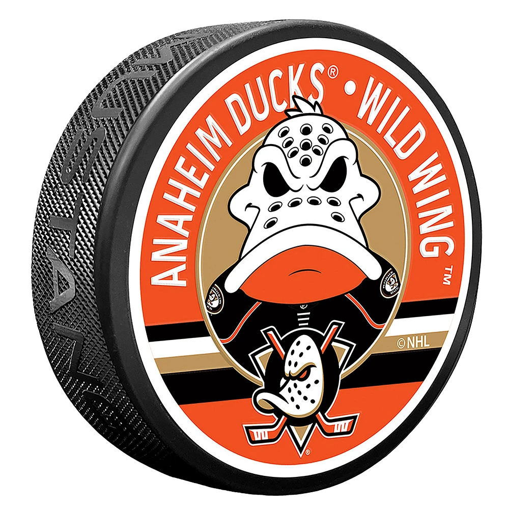 Anaheim Ducks Mascot Hockey Puck