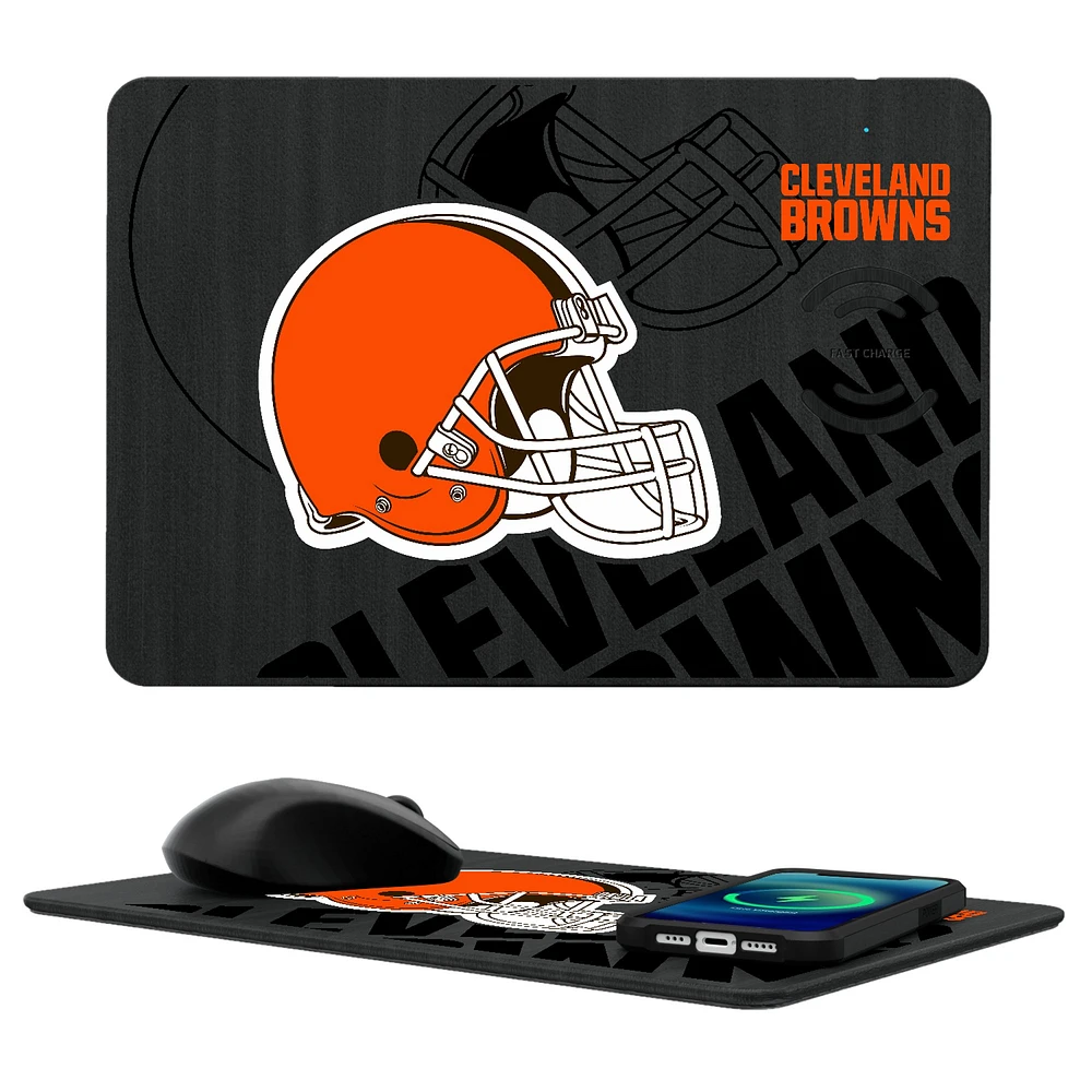Cleveland Browns Wireless Charger and Mouse Pad