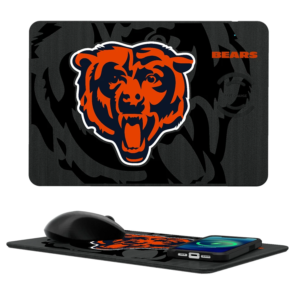 Chicago Bears Wireless Charger and Mouse Pad