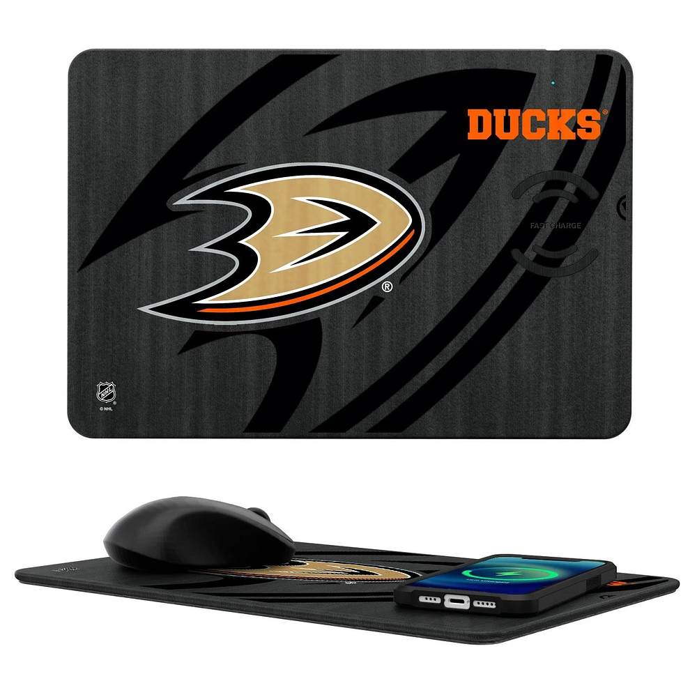 Anaheim Ducks Wireless Charger and Mouse Pad