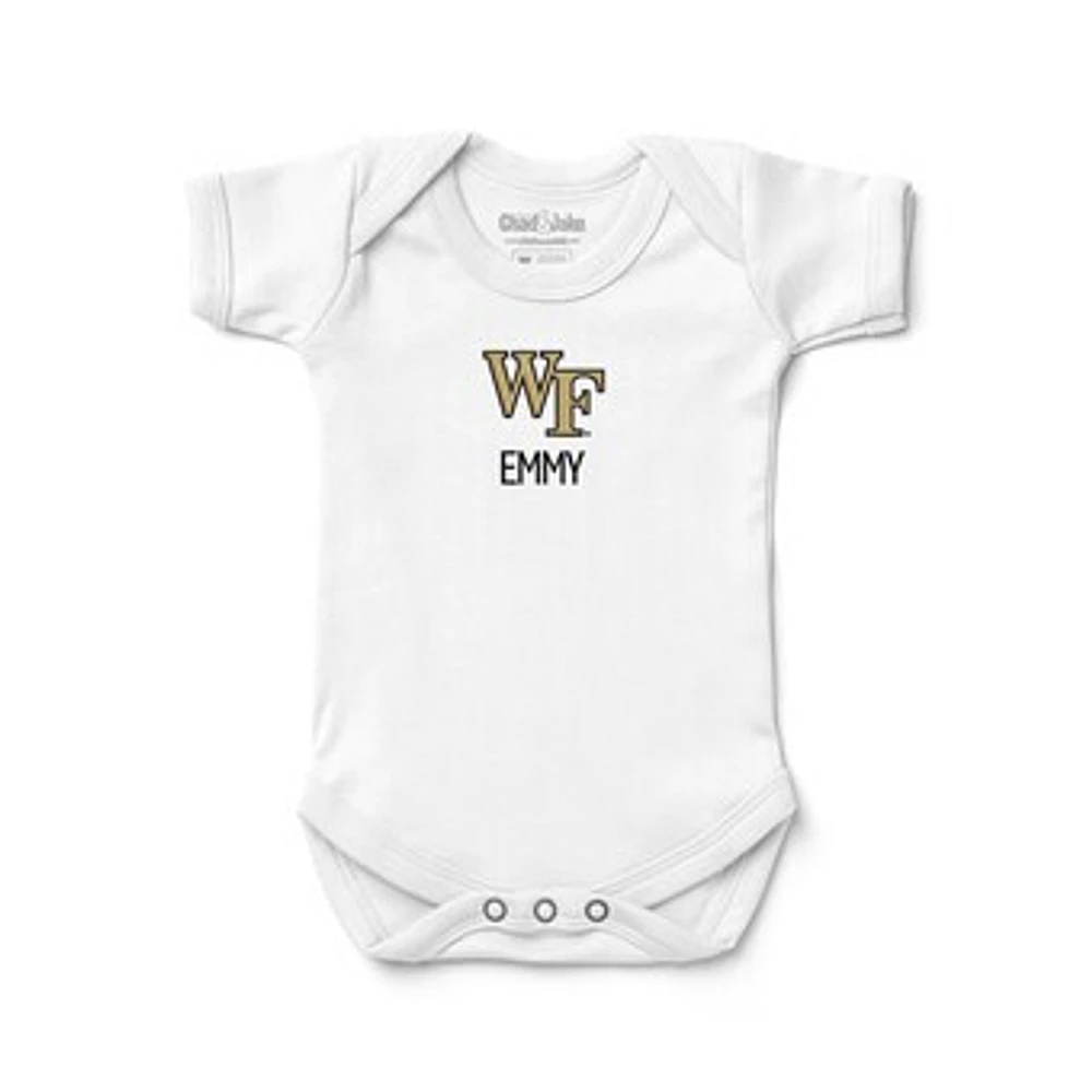Infant Chad & Jake Wake Forest Demon Deacons Personalized Bodysuit