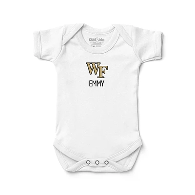 Infant Chad & Jake Wake Forest Demon Deacons Personalized Bodysuit