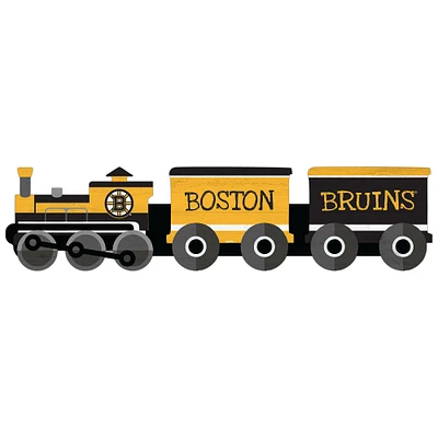 Boston Bruins 6'' x 24'' Train Cutout Sign