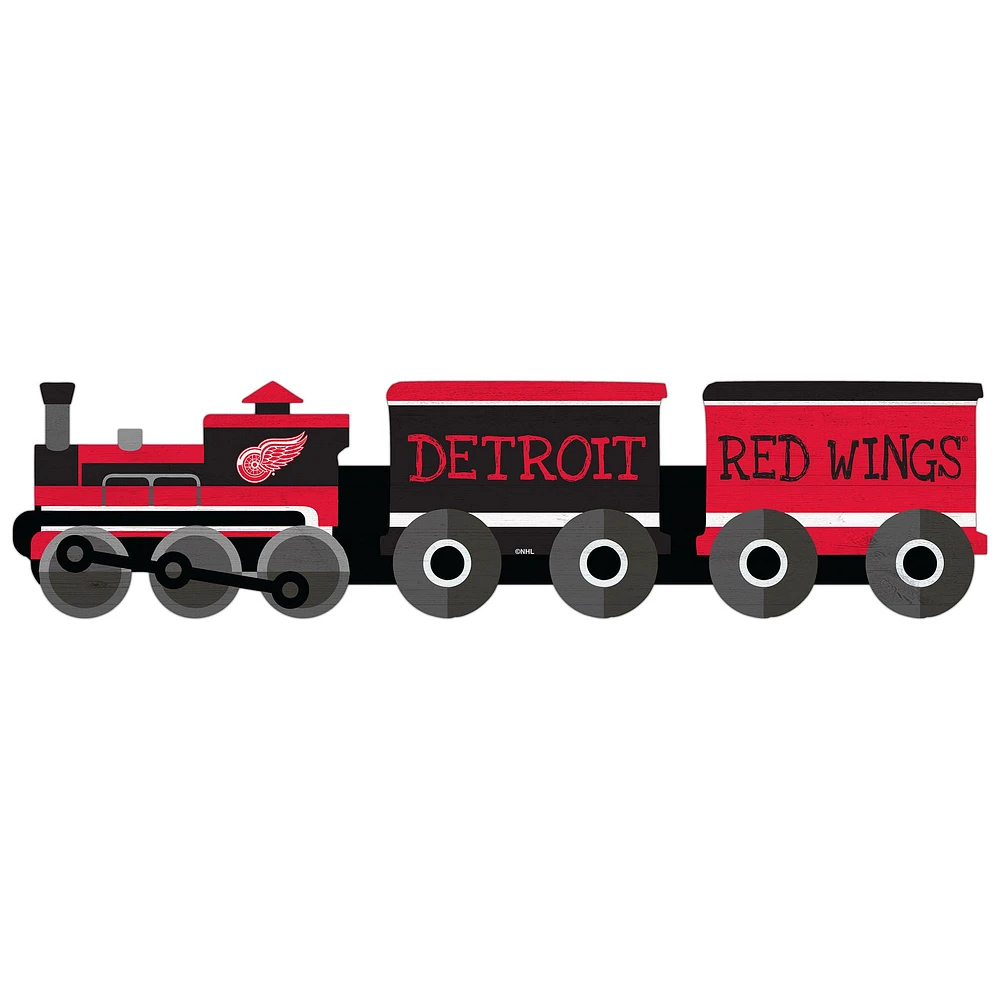 Detroit Red Wings 6'' x 24'' Train Cutout Sign