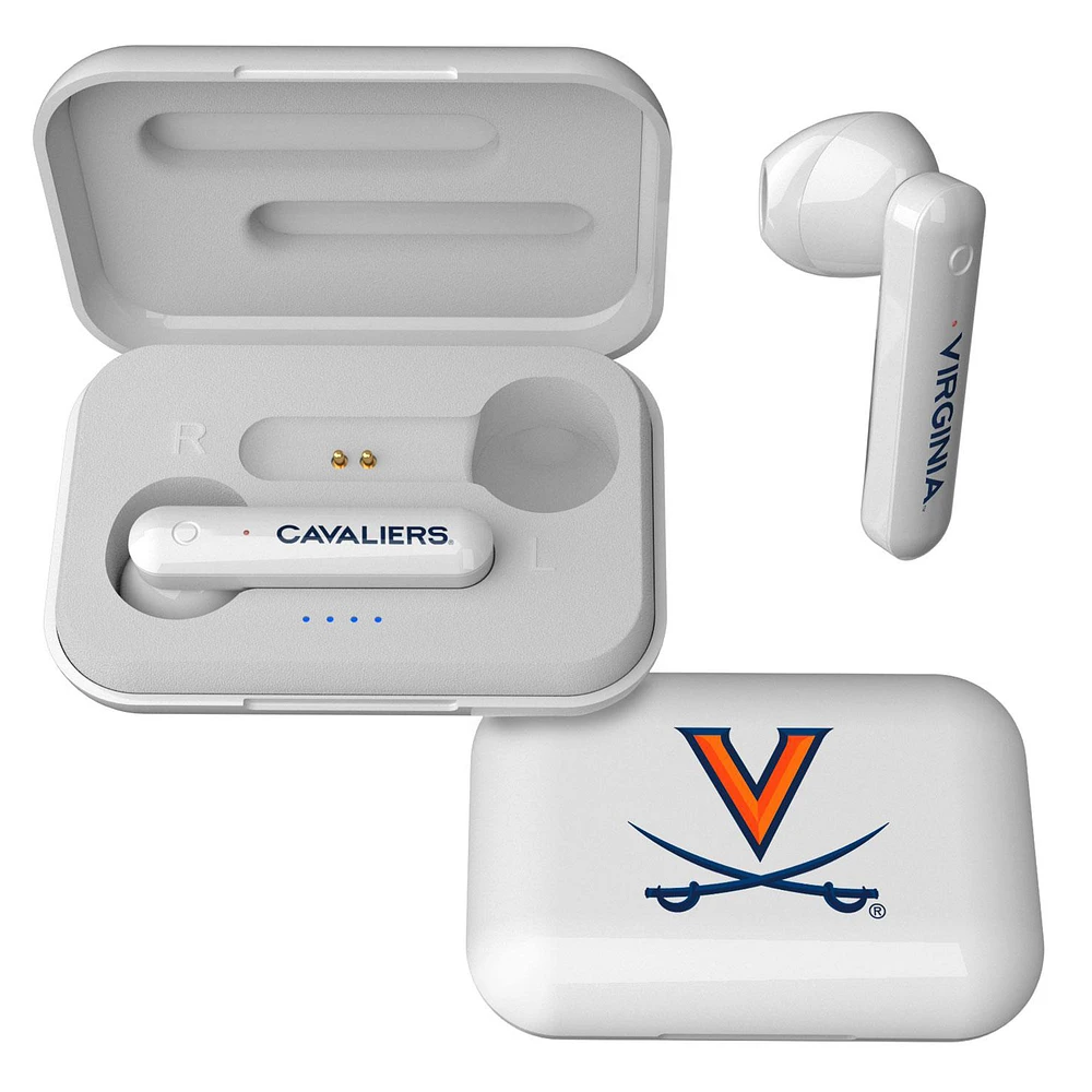 Keyscaper Virginia Cavaliers Wireless TWS Insignia Design Earbuds